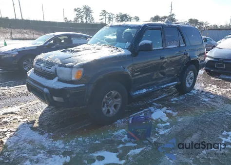 2002 Toyota 4Runner Sr5 V6 from USA, damaged, VIN JT3HN86R220391667